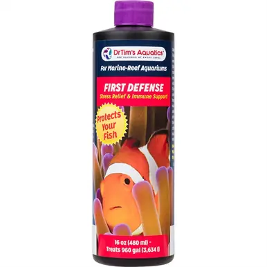 DrTim's Aquatics MARINE First Defense 16oz - Aquarium Supplies