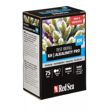 Red Sea KH/Alkalinity Pro Test Refill - Aquarium Supplies