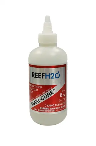 ReefH2O MAXI-CURE Extra Thick Cyanoacrylate Glue 8oz