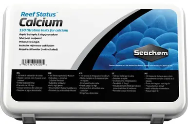 Seachem Reef Status Calcium Test Kit - Aquarium Supplies