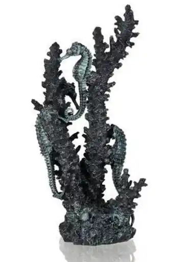 biOrb Seahorses on Coral Sculpture (MED) - Black