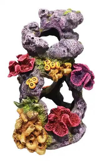 Hikari Resin Ornament Rock & Coral Swim Through - Aquarium Supplies