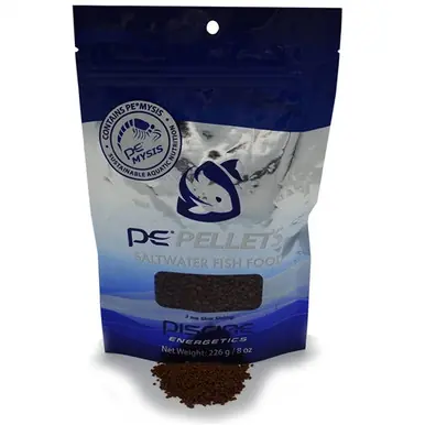 Piscine Energetics PE Mysis Pellets Saltwater 8 OZ (3mm) - Aquarium Supplies