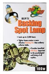 ZooMed Repti Basking Spot Lamp 100 Watt - Fish Tanks