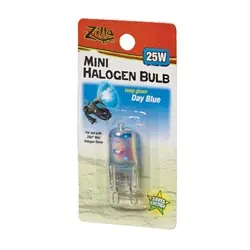 Zilla Mini Halogen Bulb Blue 25 Watt - Fish Tanks