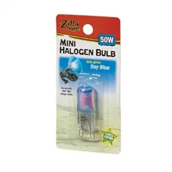 Zilla Mini Halogen Bulb Blue 50 Watt - Fish Tanks