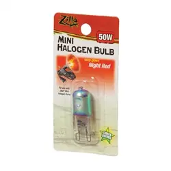 Zilla Mini Halogen Bulb Red 50 Watt - Fish Tanks