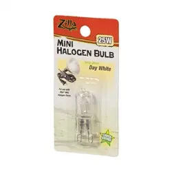 Zilla Mini Halogen Bulb White 25 Watt - Fish Tanks