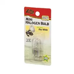 Zilla Mini Halogen Bulb White 50 Watt - Fish Tanks