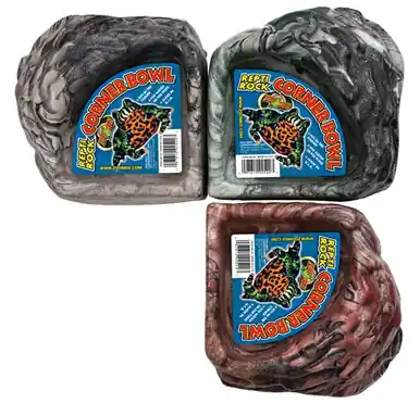 Zoo Med Repti Rock Corner Water Dish SM - Fish Tanks