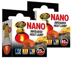 ZooMed Nano Infrared Heat Lamp 25 Watt - Fish Tanks