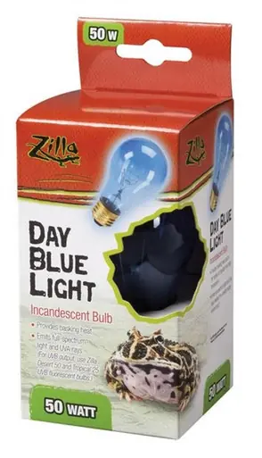 Zilla Day Blue Light Incandescent Bulb 50 Watt - Fish Tanks