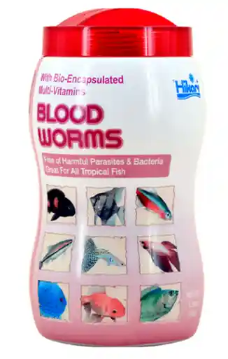 Hikari Freeze Dried Blood Worms 1.59 oz - Aquarium Supplies