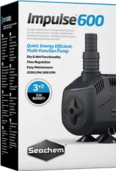 Seachem Impulse 600 Pump 600 gph - Aquarium Equipment