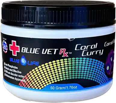 BlueLife Coral Curry Coral Food 50g - Aquarium Supplies