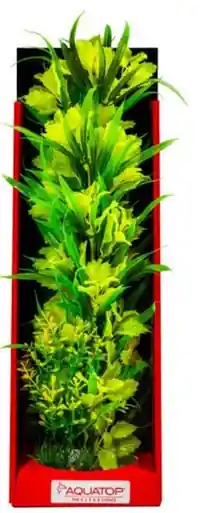 Aquatop Vibrant Passion Yellow Plant 16" - Aquarium Supplies