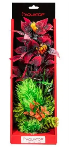 Aquatop Vibrant Wild Mixed Red Plant 16" - Aquarium Supplies