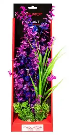 Aquatop Vibrant Wild Purpleberry Plant 16" - Aquarium Supplies