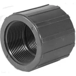 PVC Coupling 1-1/2 FPT x 1-1/2 FPT