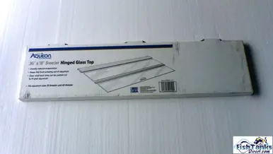 Aqueon 36x18" Glass Aquarium Top One Piece - Aquarium Equipment