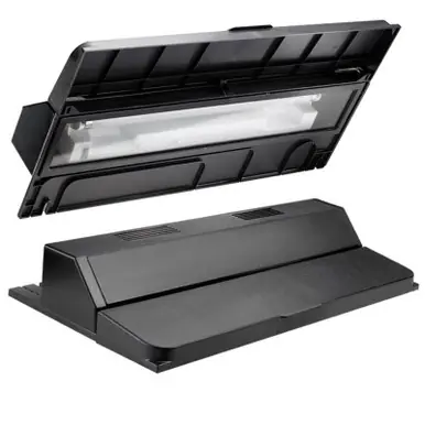Aqueon 20" Fluorescent Deluxe Full Hood - Aquarium Equipment