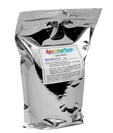 SpectraPure Strong-Base-Anion Semi-Conductor Grade DI Resin 5L Bag