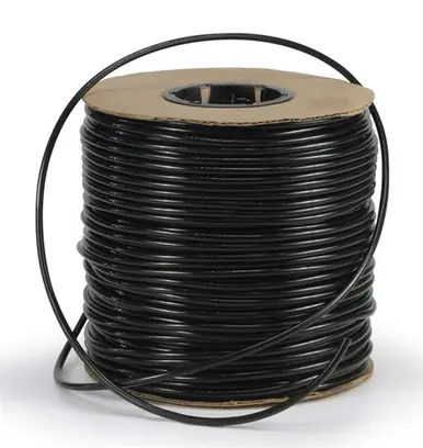 Lee's Sleek Black Airline Tubing 500' Spool - Aquarium Equipment