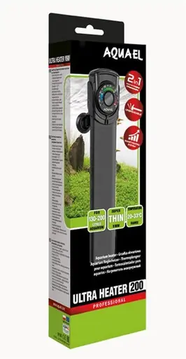AquaEl ULTRA Heater 200 Watt - Aquarium Equipment