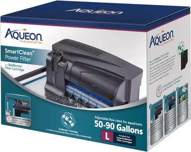 Aqueon SmartClean Power Filter 50-90 gal