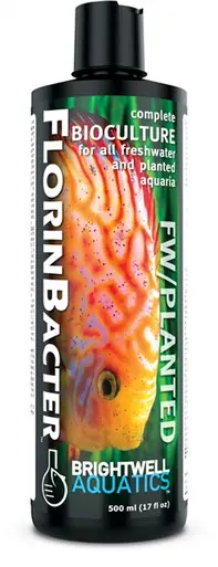 Brightwell FlorinBacter Complete Bioculture for All Freshwater and Planted Aquaria 500mL - Aquarium Supplies