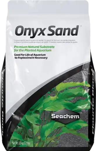 Seachem Onyx Sand 7.7 lbs - Aquarium Supplies