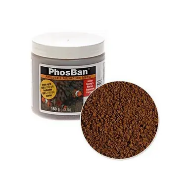 Two Little Fishes PhosBan 150 GM - Aquarium Supplies