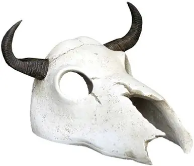 Weco Ornament Longhorn Skull - Aquarium Supplies
