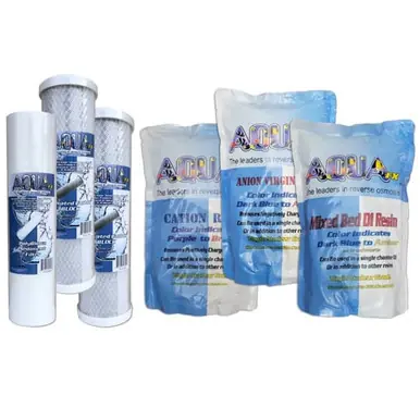 AquaFX Whale Shark RO/DI Filter Set - Aquarium Equipment