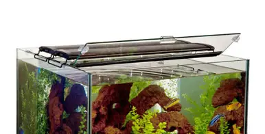 Marineland 18x18 Frameless Cube Glass Canopy Set - Aquarium Equipment