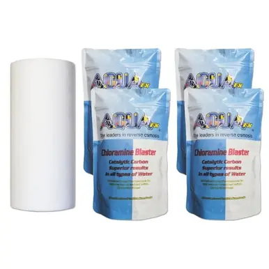 AquaFX Blue Fin 4-Stage RO Filter Set w/ Refills