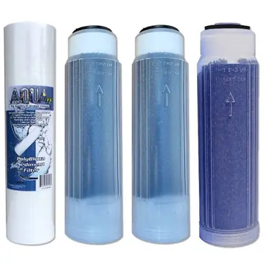AquaFX Barracuda RO/DI w/ Chloramine Filter Set - Aquarium Equipment