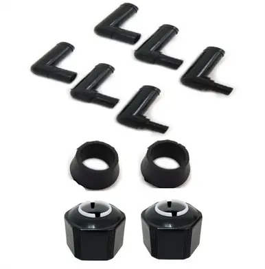 JBJ Chiller Connection Kit - Elbow Kit, 2 Gaskets, and 2 Compression Fittings