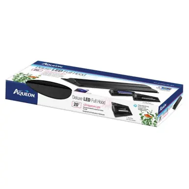 Aqueon Hood LED Black 24in - Aquarium Equipment
