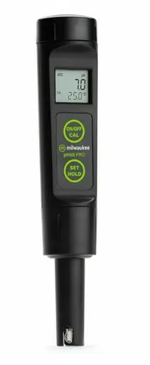 Milwaukee PH55 PRO Waterproof pH & Temperature Tester with Replaceable Probe - Aquarium Equipment