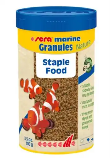 Sera Marine Granules Nature Staple Food 250mL - Aquarium Supplies