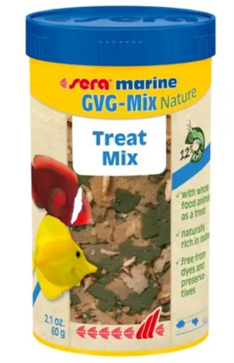 Sera Marine GVG Mix Nature Treat Mix 2.1 oz - Aquarium Supplies