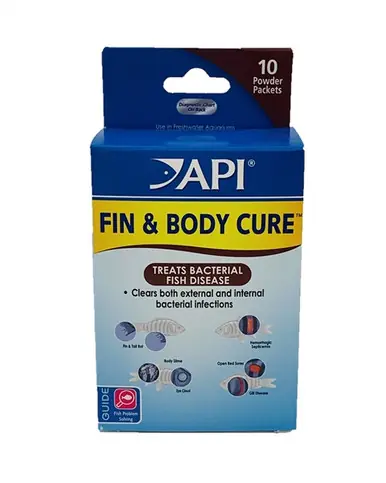 API Fin & Body Cure Powder Packets - Aquarium Supplies