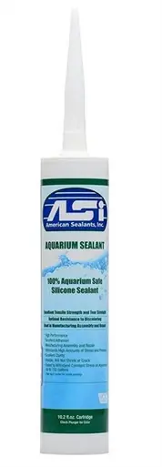 Aquarium Silicone Sealant 10.2 fl.oz BLACK - Aquarium Supplies