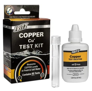 Fritz Copper Test Kit - Aquarium Supplies