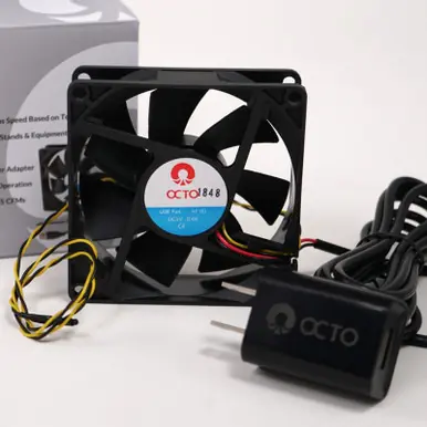 Reef Octopus Octo 3" USB Smart Fan with Plug - Aquarium Equipment