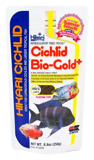 Hikari Cichlid Bio-Gold+ Mini Pellet 8.8oz