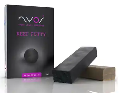 Nyos Reef Putty 7oz Black - Aquarium Supplies