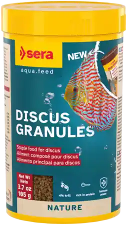 Sera Discus Granules Nature Staple Food 250mL - Aquarium Supplies