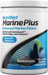 Seachem NutriDiet Marine Plus Flakes w/Probiotics 100g - Aquarium Supplies